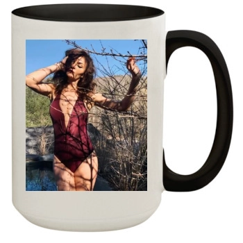 Helena Christensen 15oz Colored Inner & Handle Mug