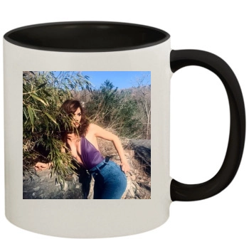 Helena Christensen 11oz Colored Inner & Handle Mug