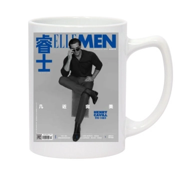 Henry Cavill 14oz White Statesman Mug