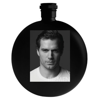 Henry Cavill Round Flask