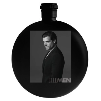 Henry Cavill Round Flask