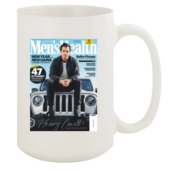 Henry Cavill 15oz White Mug