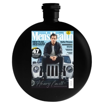 Henry Cavill Round Flask