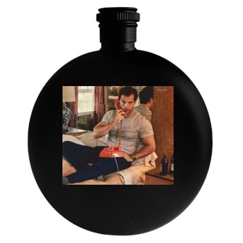 Henry Cavill Round Flask