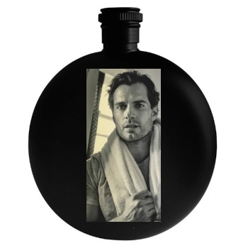 Henry Cavill Round Flask