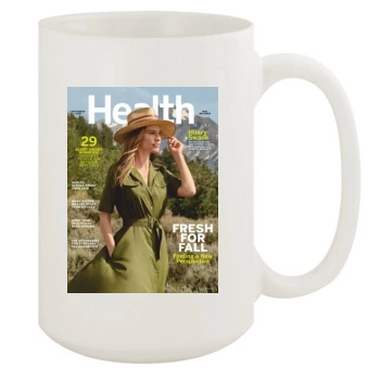 Hilary Swank 15oz White Mug