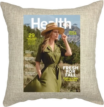 Hilary Swank Pillow