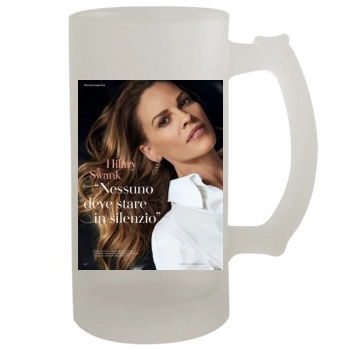 Hilary Swank 16oz Frosted Beer Stein