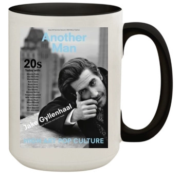 Jake Gyllenhaal 15oz Colored Inner & Handle Mug