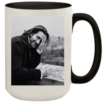 Jake Gyllenhaal 15oz Colored Inner & Handle Mug