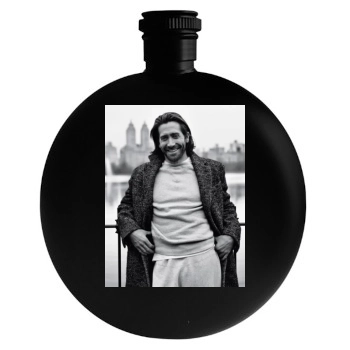 Jake Gyllenhaal Round Flask