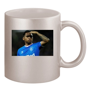 Alfredo Morelos 11oz Metallic Silver Mug