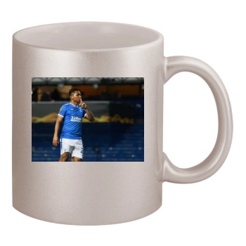 Alfredo Morelos 11oz Metallic Silver Mug