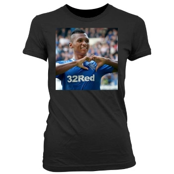 Alfredo Morelos Women's Junior Cut Crewneck T-Shirt