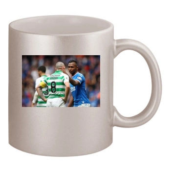 Alfredo Morelos 11oz Metallic Silver Mug