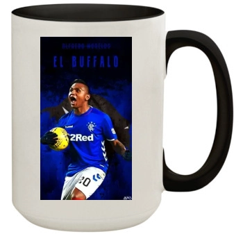 Alfredo Morelos 15oz Colored Inner & Handle Mug