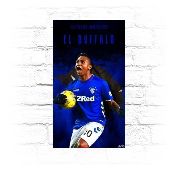 Alfredo Morelos Metal Wall Art