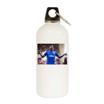 Alfredo Morelos White Water Bottle With Carabiner