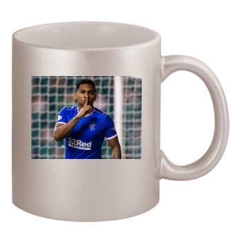 Alfredo Morelos 11oz Metallic Silver Mug