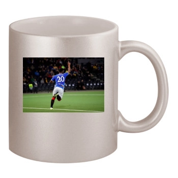 Alfredo Morelos 11oz Metallic Silver Mug