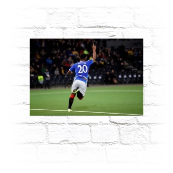 Alfredo Morelos Metal Wall Art