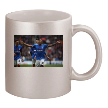 Alfredo Morelos 11oz Metallic Silver Mug