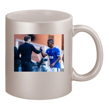 Alfredo Morelos 11oz Metallic Silver Mug