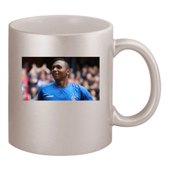 Alfredo Morelos 11oz Metallic Silver Mug