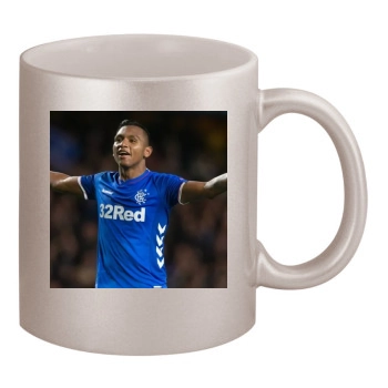 Alfredo Morelos 11oz Metallic Silver Mug