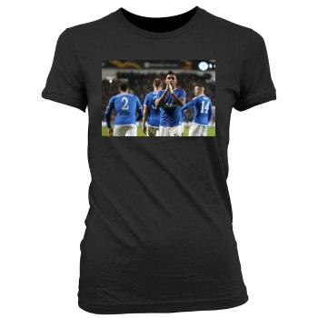 Alfredo Morelos Women's Junior Cut Crewneck T-Shirt