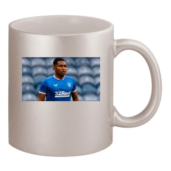 Alfredo Morelos 11oz Metallic Silver Mug