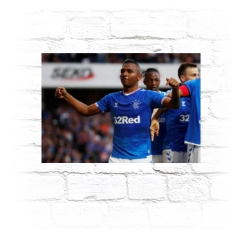 Alfredo Morelos Metal Wall Art