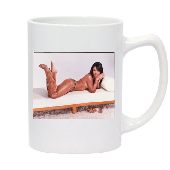 Aaliyah 14oz White Statesman Mug