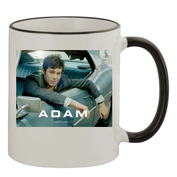 Adam Brody 11oz Colored Rim & Handle Mug