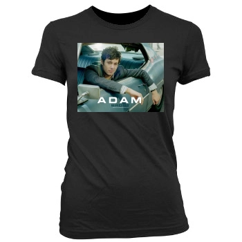 Adam Brody Women's Junior Cut Crewneck T-Shirt