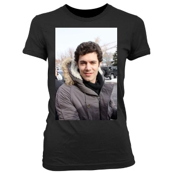 Adam Brody Women's Junior Cut Crewneck T-Shirt