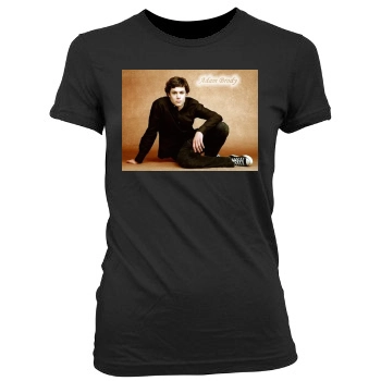 Adam Brody Women's Junior Cut Crewneck T-Shirt