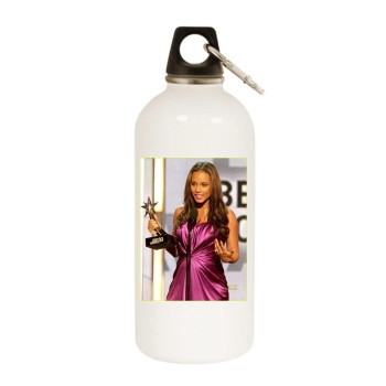 Alicia Keys White Water Bottle With Carabiner