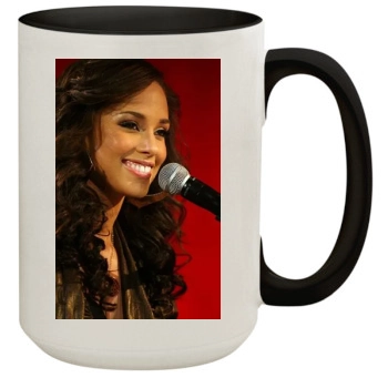 Alicia Keys 15oz Colored Inner & Handle Mug