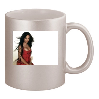 Alicia Keys 11oz Metallic Silver Mug