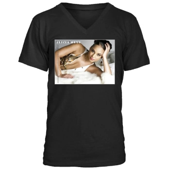 Alicia Keys Men's V-Neck T-Shirt