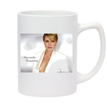 Amanda Tapping 14oz White Statesman Mug