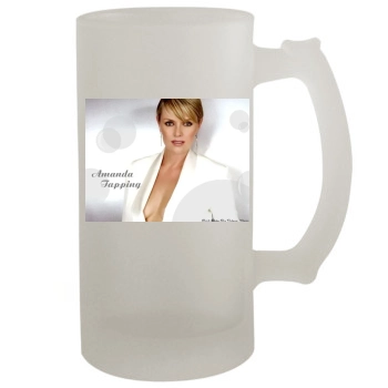 Amanda Tapping 16oz Frosted Beer Stein