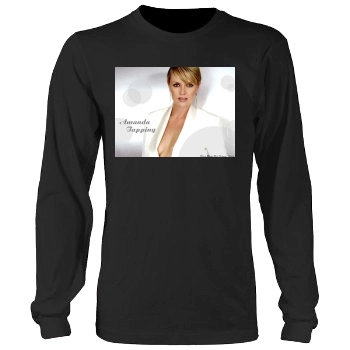 Amanda Tapping Men's Heavy Long Sleeve TShirt