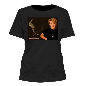 Amanda Tapping Women's Cut T-Shirt