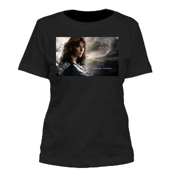 Amanda Tapping Women's Cut T-Shirt