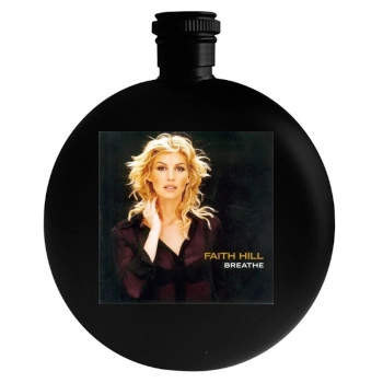 Faith Hill Round Flask