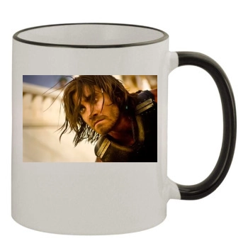 Jake Gyllenhaal 11oz Colored Rim & Handle Mug