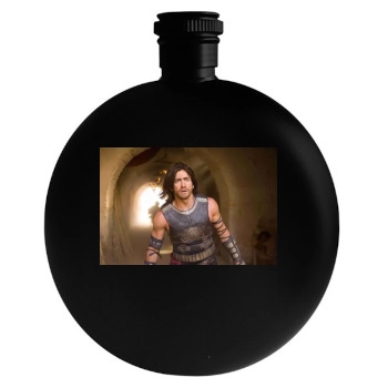 Jake Gyllenhaal Round Flask