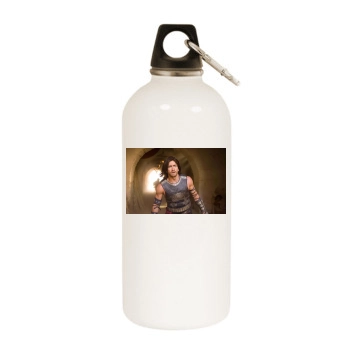 Jake Gyllenhaal White Water Bottle With Carabiner